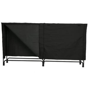1.Go 8 Feet Firewood Log Rack Cover, All-Weather Heavy Duty Firewood Cover