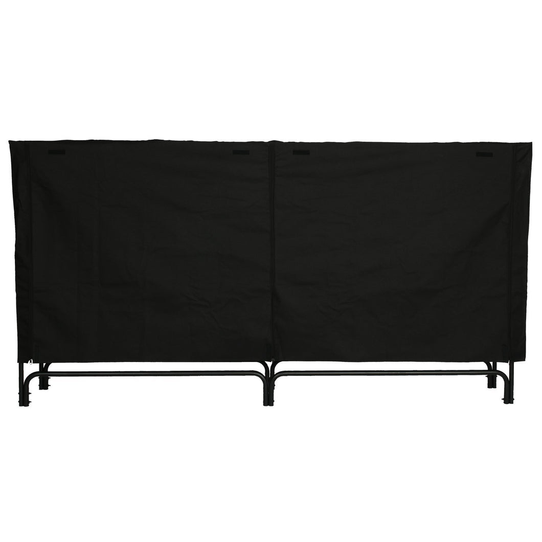 1.Go 8 Feet Firewood Log Rack Cover, All-Weather Heavy Duty Firewood Cover