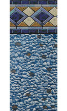 18&#39;x33&#39;x52&quot; Ft Oval Unibead Mosaic Above Ground Swimming Pool Liner-25 Gauge