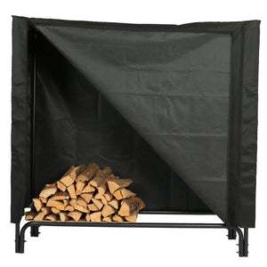 1.Go 4 Feet Firewood Log Rack Cover, All-Weather Heavy Duty Firewood Cover