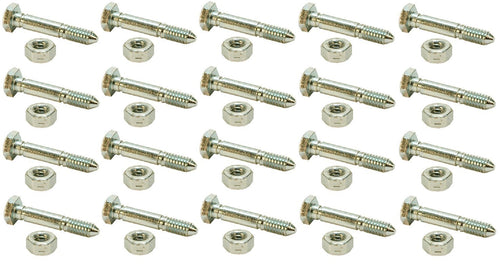 (20) SHEAR PINS / BOLTS 51001500, 510015, AM122156, AM136890, 13865, 7091550, 91550, 3285-11, 828d, 924de, 1032d, 1128de, 1128dde, 1332ddde