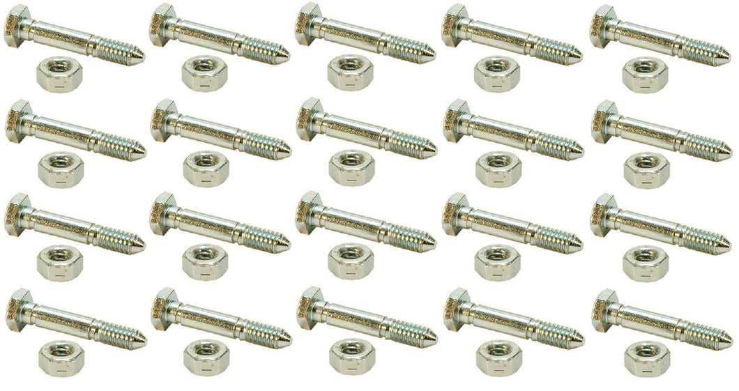 (20) SHEAR PINS / BOLTS 51001500, 510015, AM122156, AM136890, 13865, 7091550, 91550, 3285-11, 828d, 924de, 1032d, 1128de, 1128dde, 1332ddde