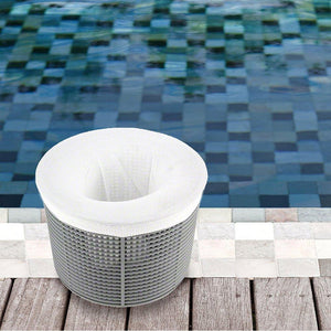 10 Pack of Universal Pool Skimmer Socks - Ideal Savers for Baskets, Skimmers, and Filters (10 Pack)