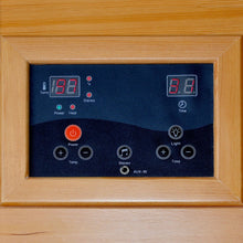 1-2 Person Hemlock Infrared Sauna w/ 4 Carbon Heaters